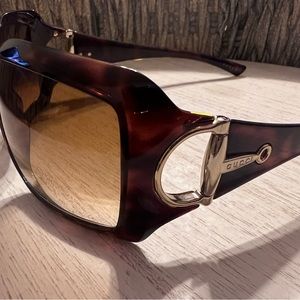 Vintage Gucci Tortoise Sunglasses